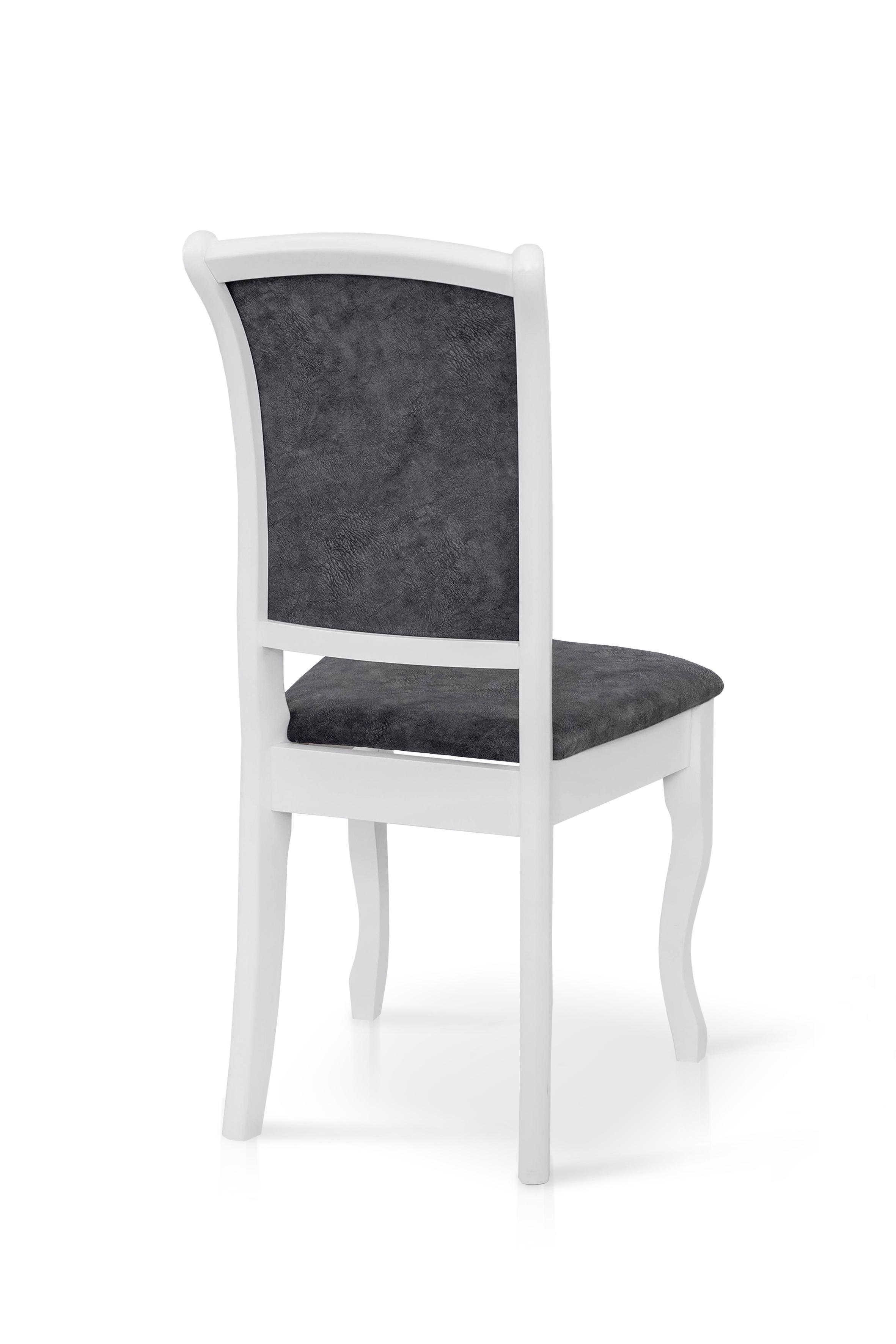 Стілець для кухні та вітальні УЛЬТРА Лорд 430х950х450 мм Білий/Вавілон (GAА0053949) - фото 4 Стілець для кухні та вітальні УЛЬТРА Лорд 430х950х450 мм Білий/Вавілон (GAА0053949) - фото 4