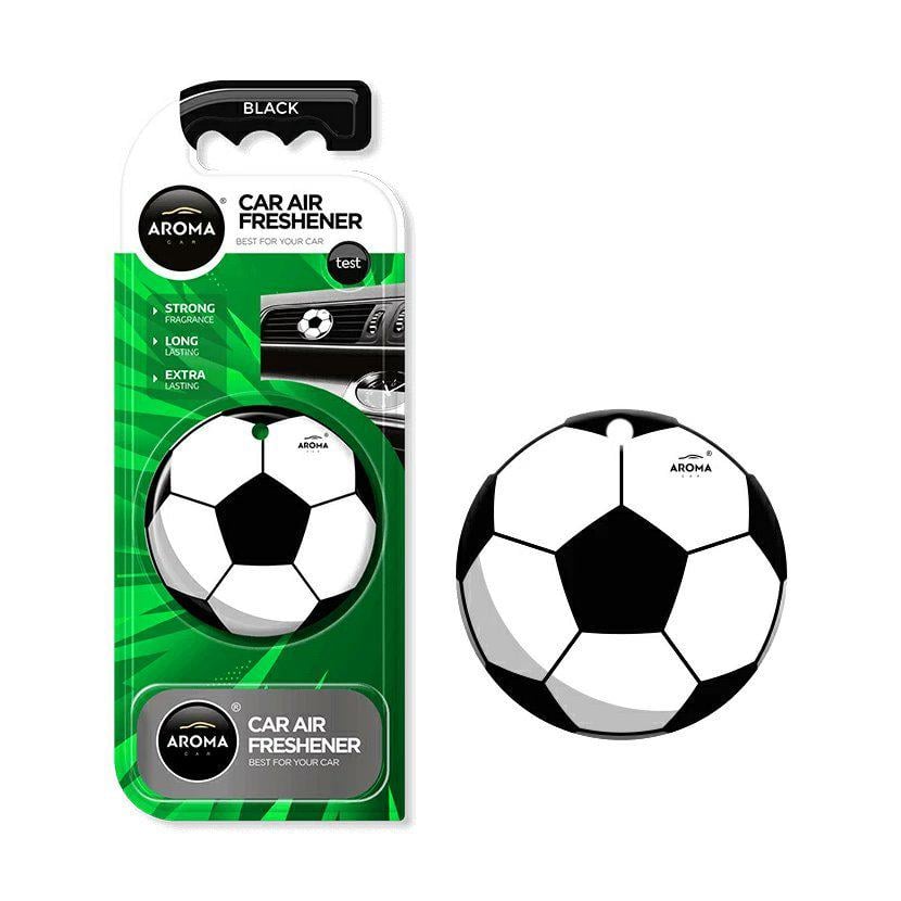 Освіжувач повітря полімерний для обдуву Aroma Sport Football Black 11466 (506718)