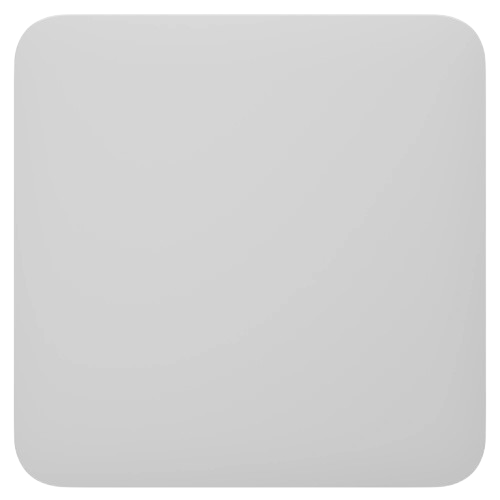 Панель фронтальна Ajax SoloCover CP заглушка для монтажної коробки White (31022061)