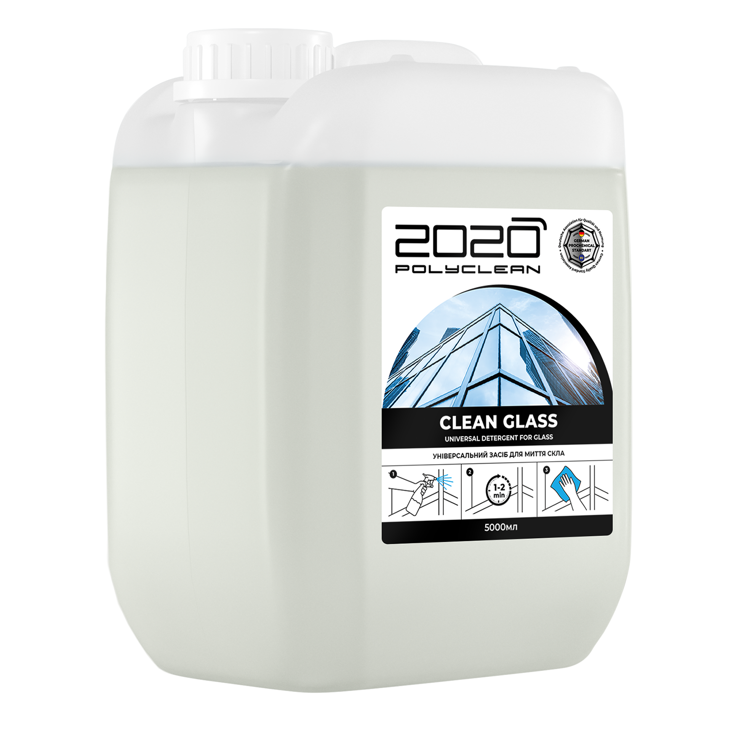 Средство для мытья стекла Polyclean 2020 CLEAN GLASS 5 л (29423919)