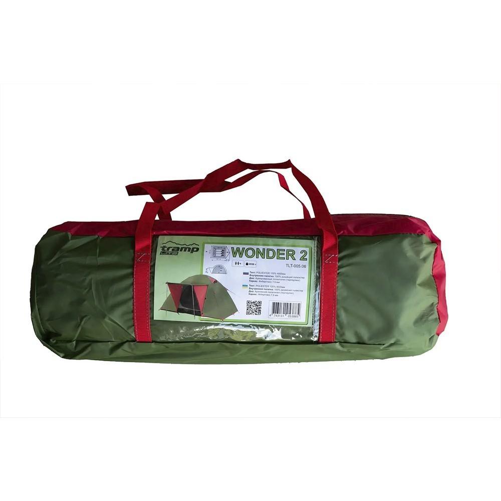 Палатка Tramp Lite Wonder 2 Оливковый (TLT-005.06-olive) - фото 4