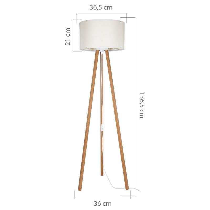 Торшер ZUMA LINE ASZ.1664 PIKO (27137986) - фото 3 Торшер ZUMA LINE ASZ.1664 PIKO (27137986) - фото 3