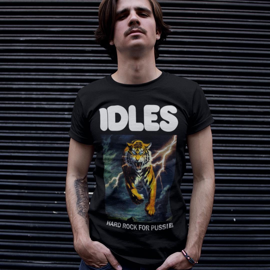 Футболка унисекс Idles Hard Rock For Pussies 3XL Черный (00000001007)