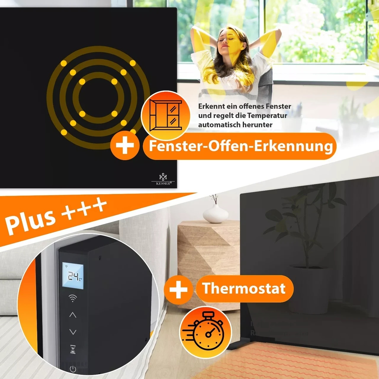 Инфракрасный обогреватель KESSER 50°C 500 Вт (225852401880sc-500) - фото 7 Инфракрасный обогреватель KESSER 50°C 500 Вт (225852401880sc-500) - фото 7