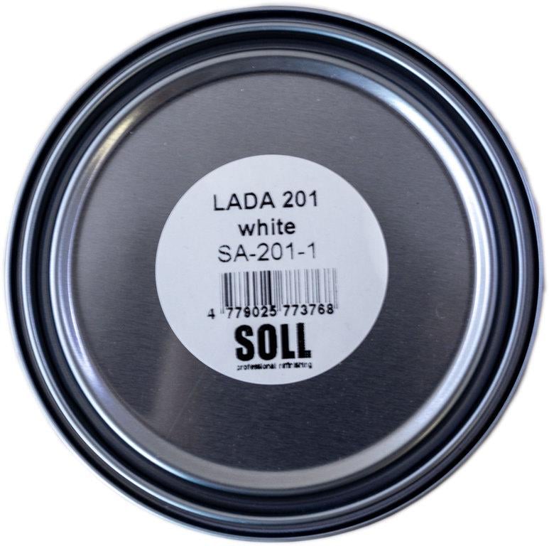 Краска акриловая SOLL 2:1 LADA 201 1 л Белый (000033211) - фото 3