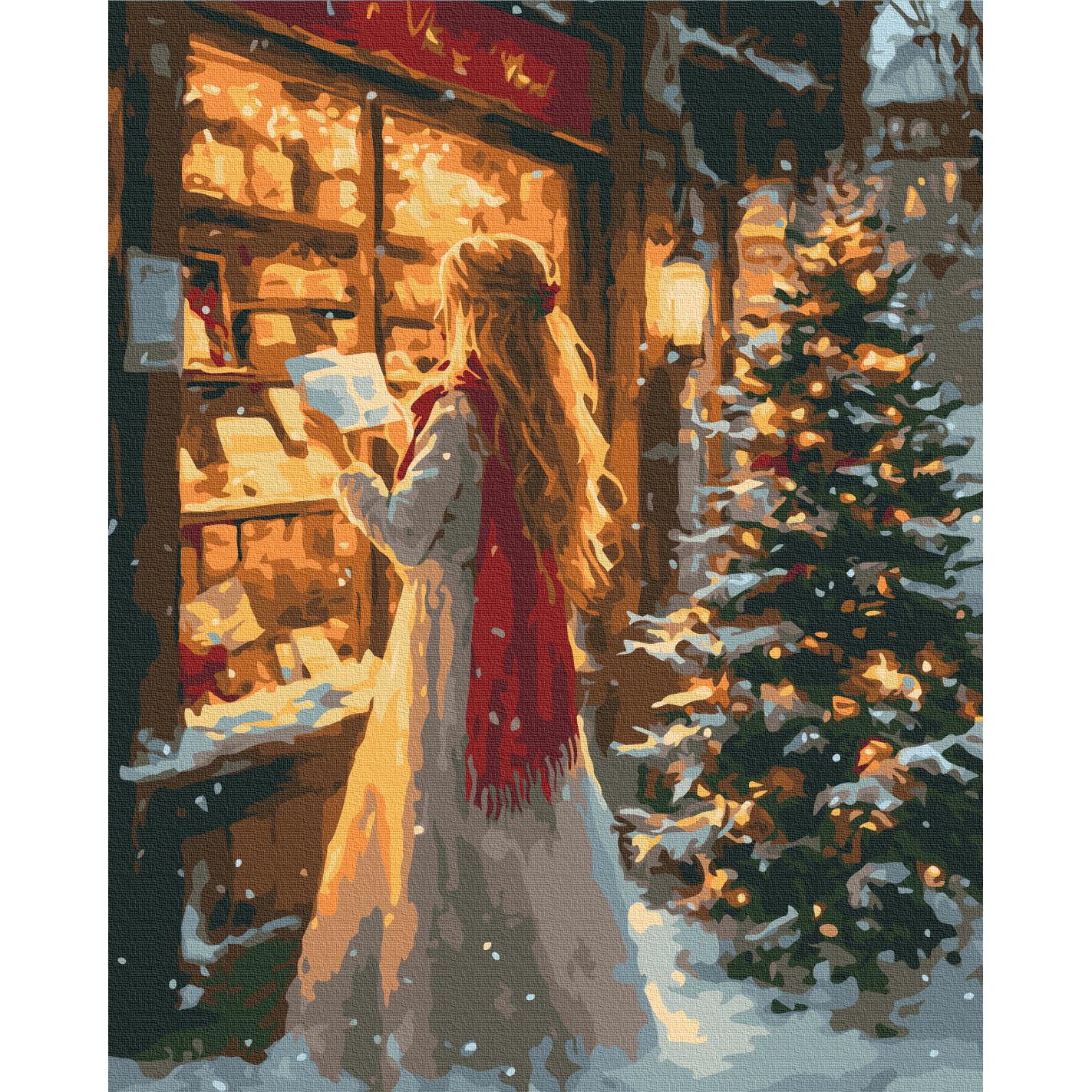 Картина по номерам Brushme Время новогодних чудес 40x50 см Разноцветный (PM-194-K-1310)