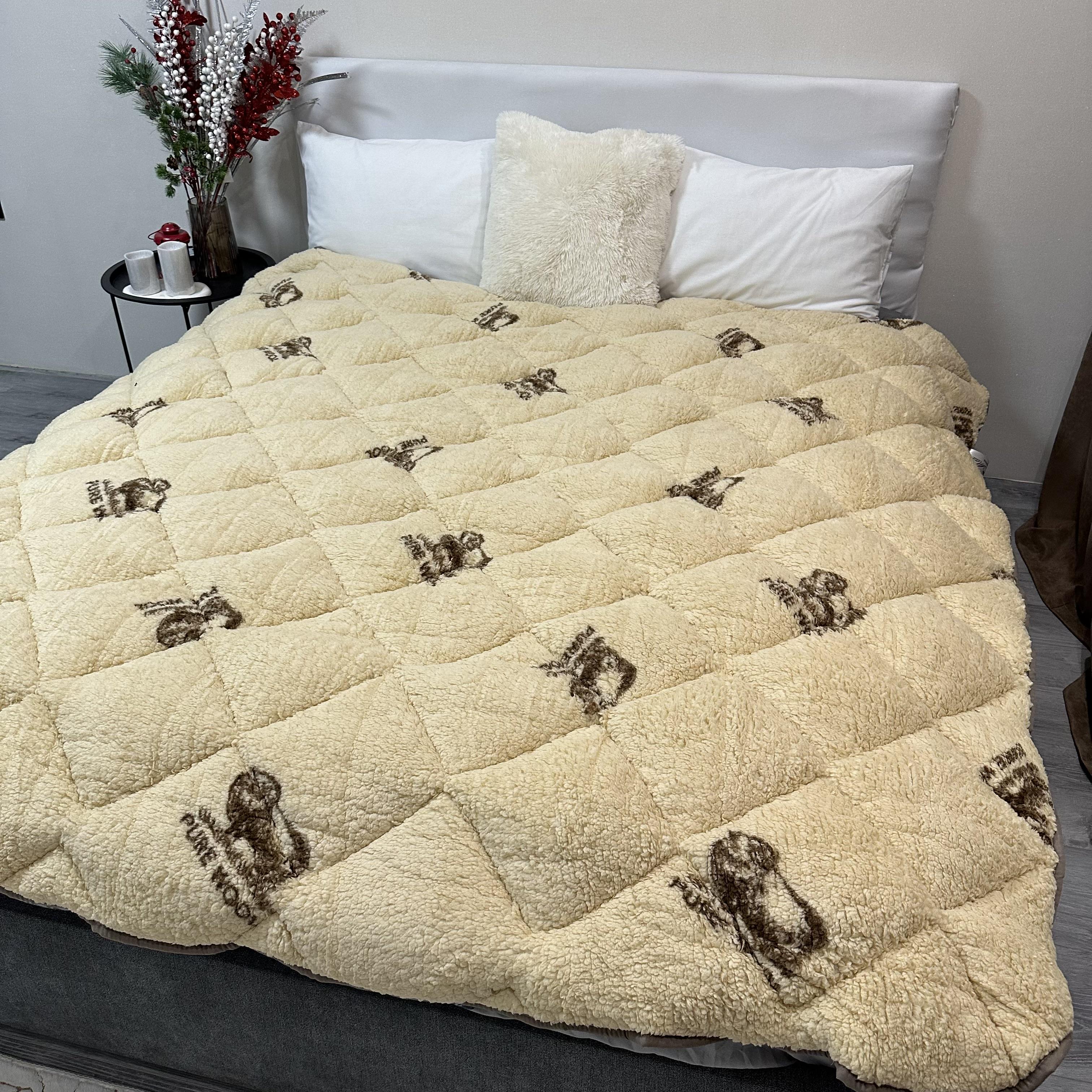 Одеяло зимнее двухстороннее 150х210 см (30219693) - фото 8