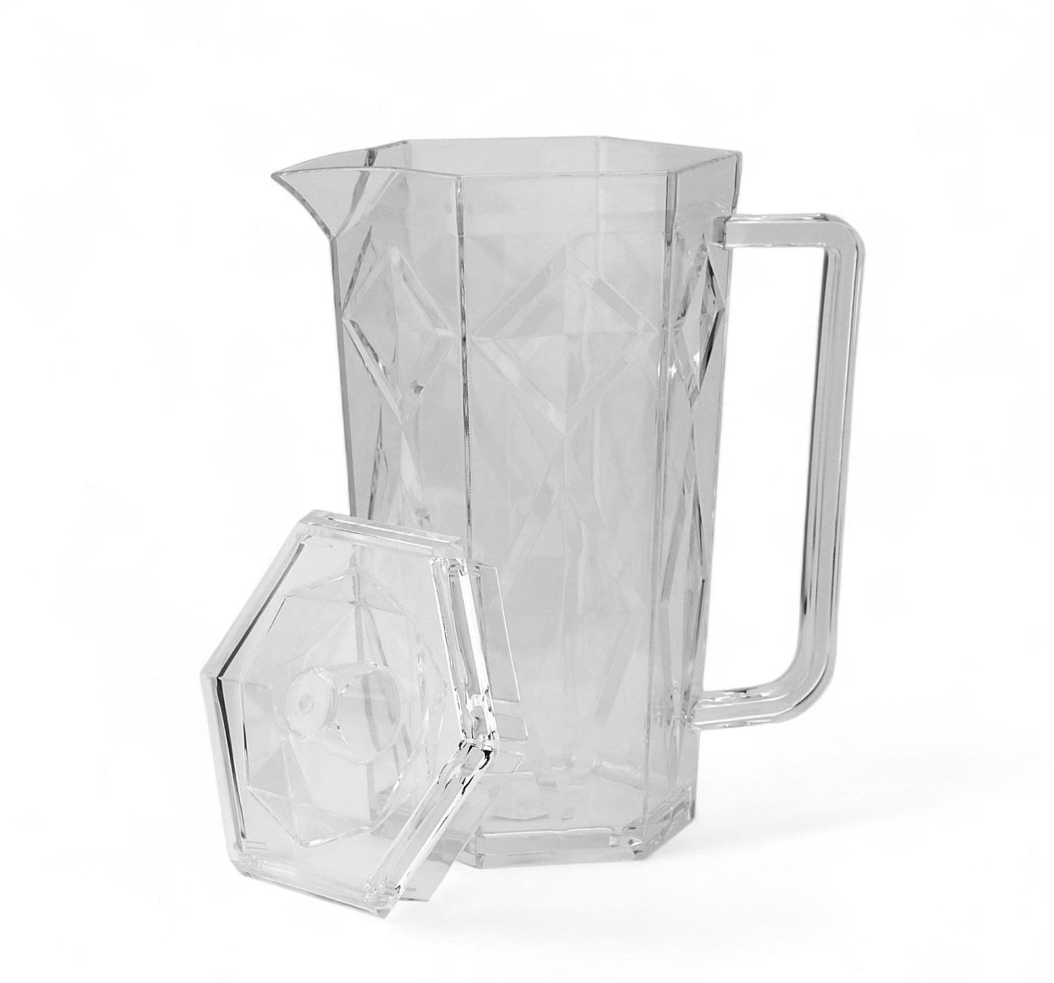 Кувшин из поликарбоната One Chef прозрачный небьющийся 2,3 л h 24,5 см d 13 см