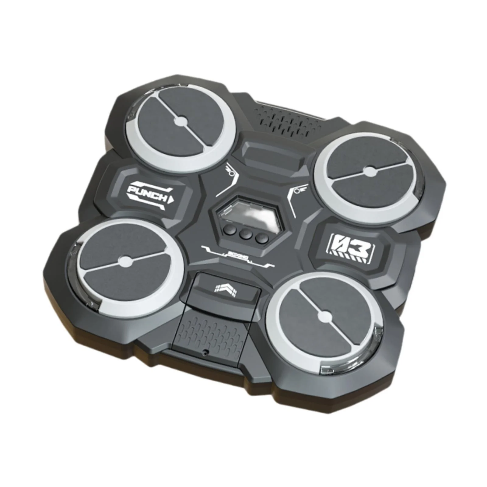 Боксерский тренажер на 4 цели 29х27х4.5 см с подсветкой и встроенной музыкой на батарейках (opt-103102) Боксерский тренажер на 4 цели 29х27х4.5 см с подсветкой и встроенной музыкой на батарейках (opt-103102)