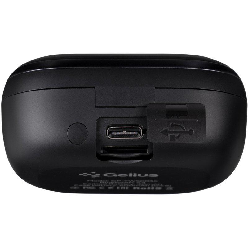 Навушники бездротові Gelius Airdots One ANC/ENC GP-TWS003X TWS Black (99711) - фото 7 Навушники бездротові Gelius Airdots One ANC/ENC GP-TWS003X TWS Black (99711) - фото 7