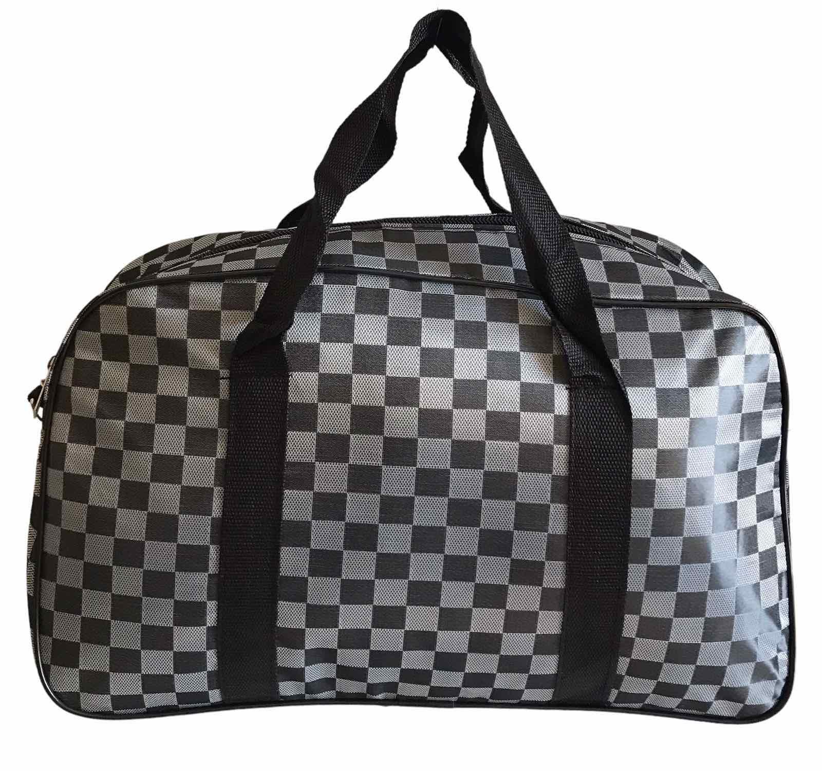 Сумка дорожня ручна поклажа з довгим ремінем через плече Сірий (41213N) - фото 3 Сумка дорожня ручна поклажа з довгим ремінем через плече Сірий (41213N) - фото 3