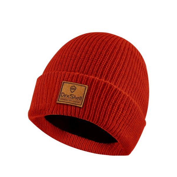 Шапка водонепроницаемая Dexshell Watch Beanie красный One Size DH322RED