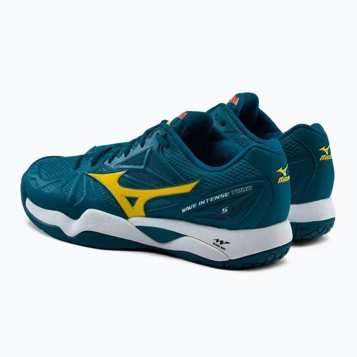 Кросcовки мужские Mizuno SHOE WAVE INTENSE Tour 5 AC р. 45 Синий (UK 10.5 61GA1900-30 45) - фото 2