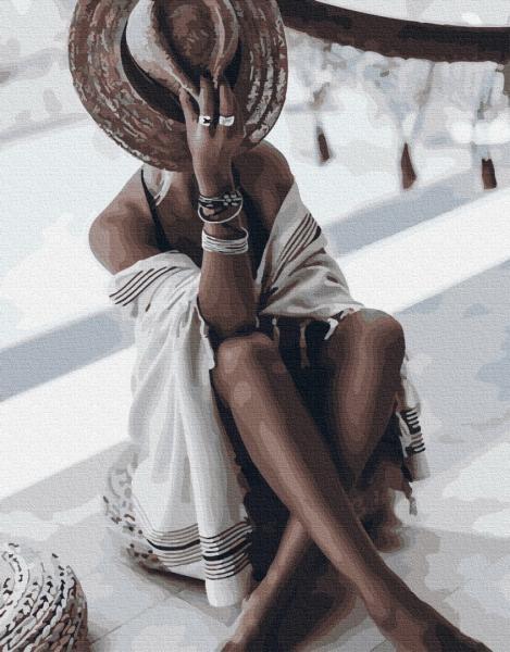 Картина по номерам Brushme Стильная загорелая 40x50 см (PGX32484) Картина по номерам Brushme Стильная загорелая 40x50 см (PGX32484)