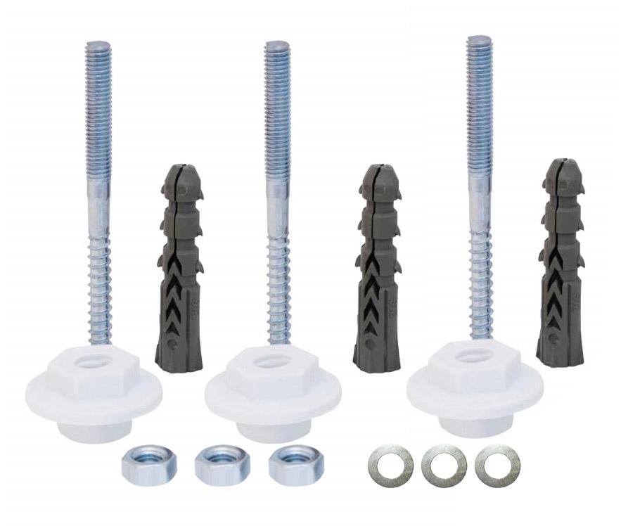 Набор крепежей LUXOR 0310 усиленный для подвесных умывальников/раковин - фото 2 Набор крепежей LUXOR 0310 усиленный для подвесных умывальников/раковин - фото 2