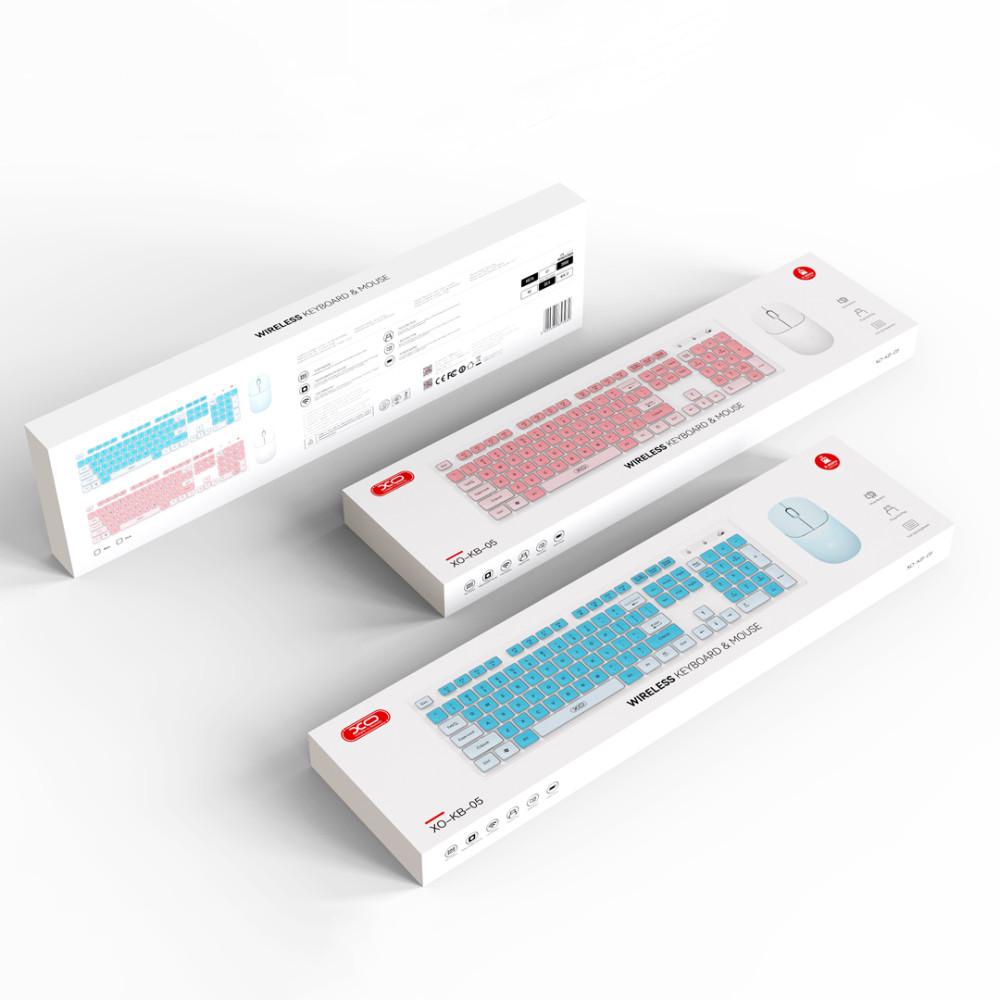 Клавіатура бездротова XO KB-05/мишка - фото 4