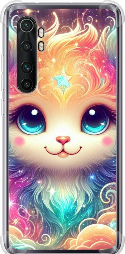Чехол на Xiaomi Mi Note 10 Lite Сказочный котенок (5813sp-1937-42517)