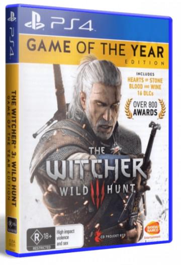 Гра The Witcher 3 Wild Hunt - Game of the Year Edition для PS4 Blu-ray (0181)