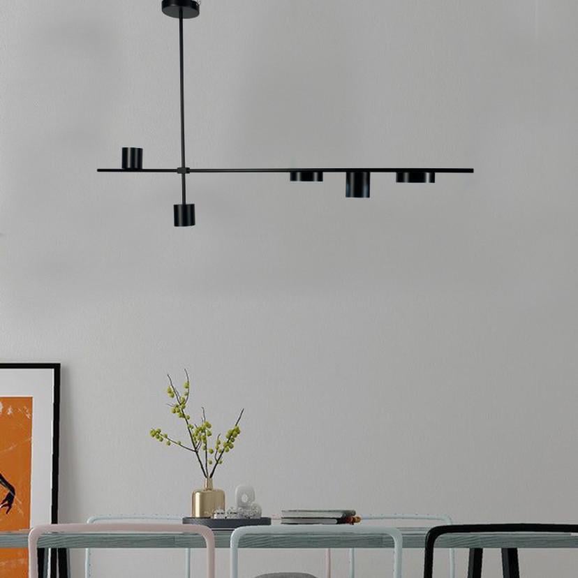 Светильник удлиненный с Led пластинами (SG 39/5 BK)