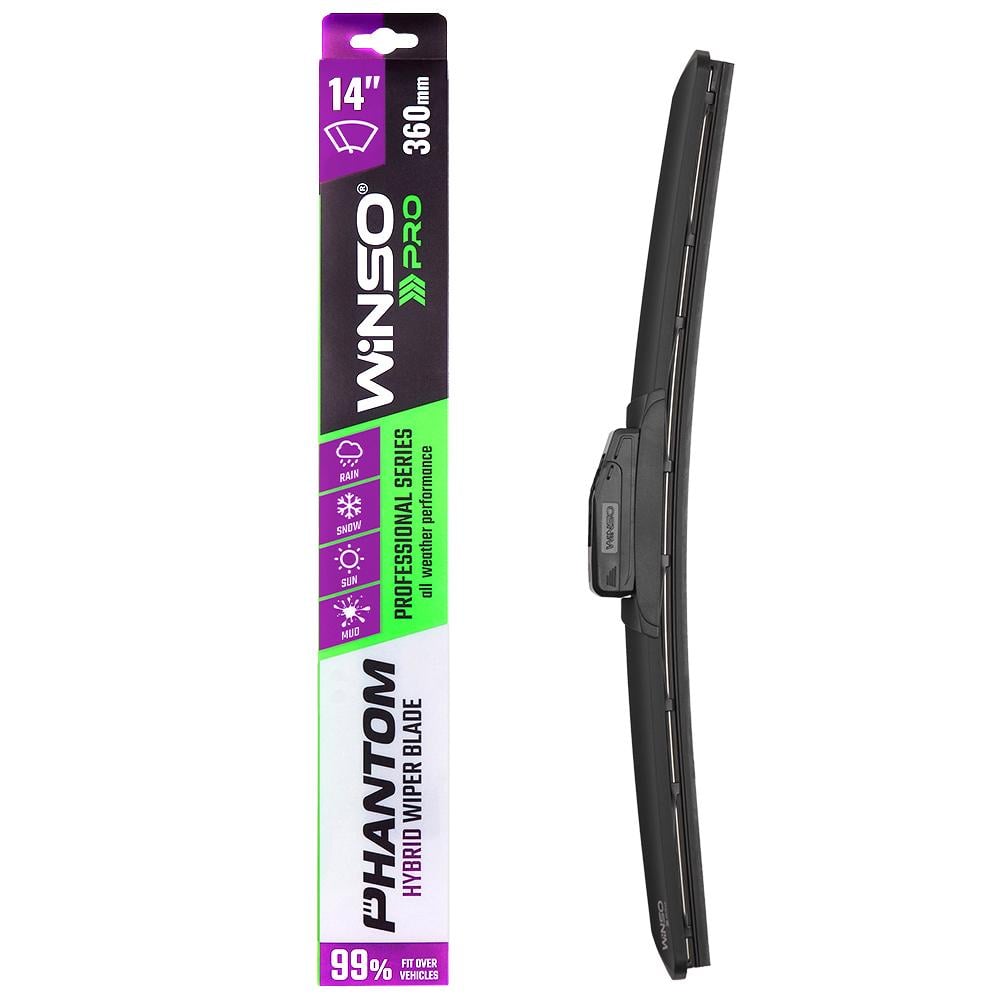 Щітка склоочисника гібридна WINSO Pro Phantom 14/360 мм (118360)
