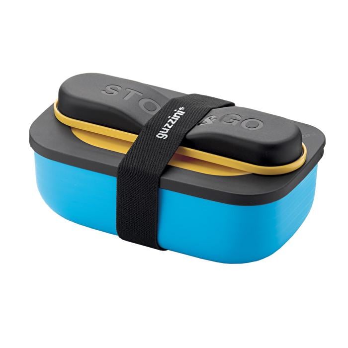 Ланч бокс Guzzini со столовыми приборами 900 мл (171102165)