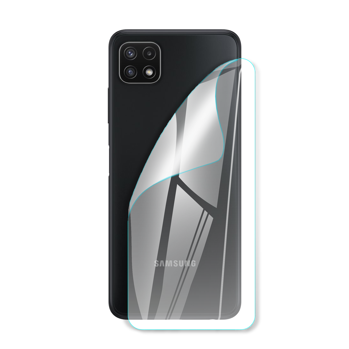 Защитная полиуретанова глянцевая пленка Medium Armor на корпус смартфона Samsung Galaxy A22 (PF-M02CSG-001-022)
