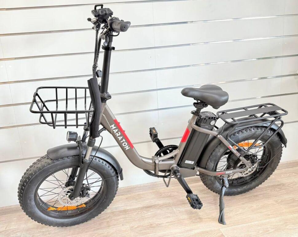 Електровелосипед Maraton Spitfire 20" 48V 500W 13 Ah Брунатний (НФ-00000426)