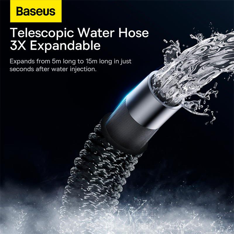 Пістолет для миття BASEUS CPGF020213 GF3 Car Wash Nozzle Black (12133201) - фото 7