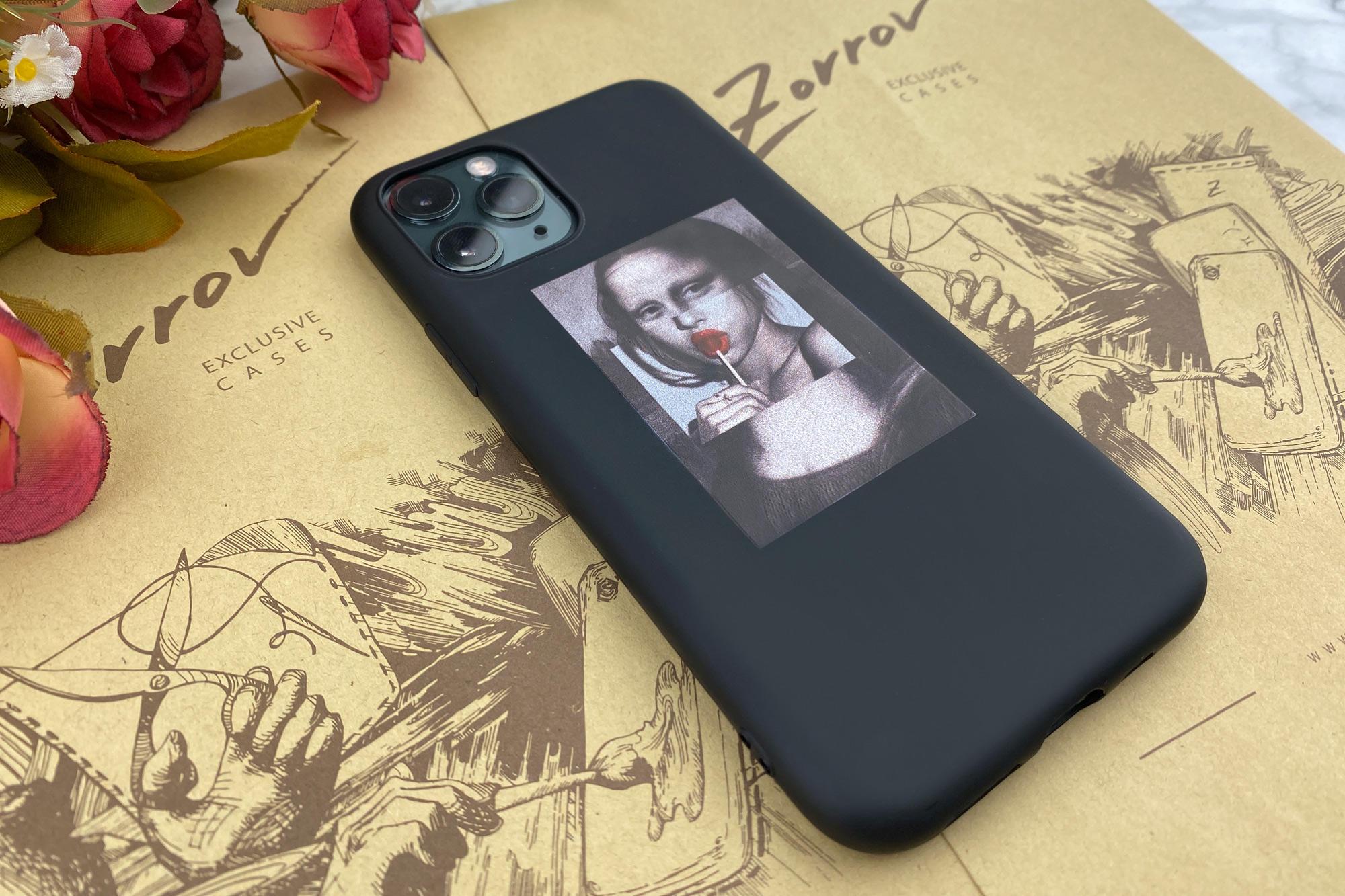 Силиконовый чехол Zorrov для Samsung Galaxy M31 - Mona lisa (14190050224099801) - фото 3