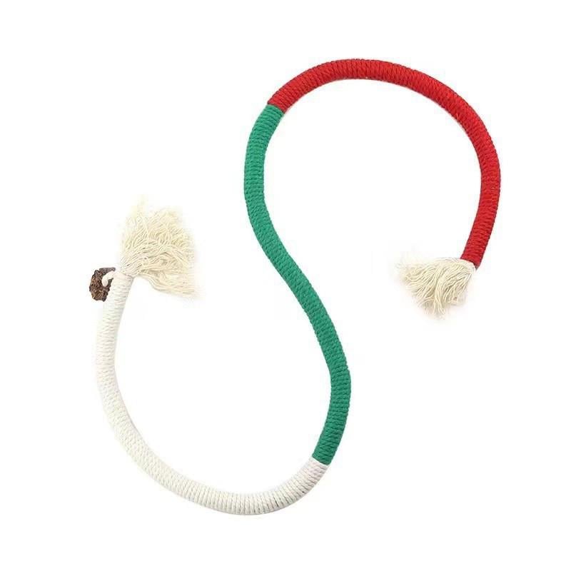 Игрушка для котов Lesko DT-1145 Веревка Red/Green (25713928)