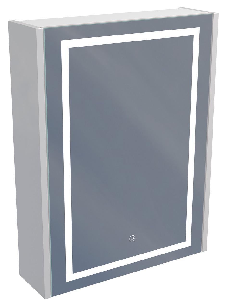 Зеркальный шкаф в ванной комнате AVT с LED подсветкой 550 мм (avt-КЗК-50)