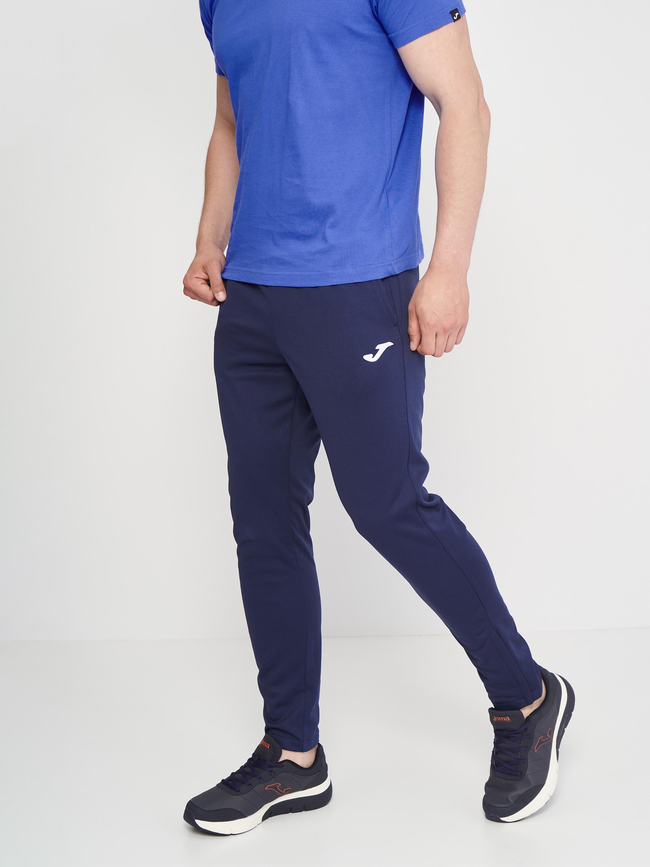 Штани чоловічі Joma 100165.300 Long Pants Nilo Slim-Fit L Navy (9995600445119)
