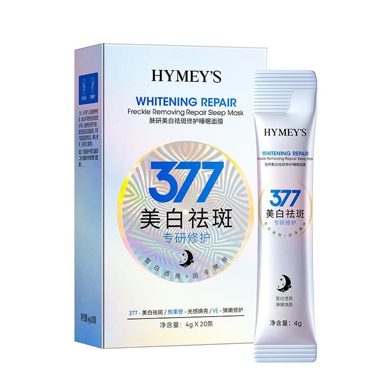 Гель для лица осветительный Hymey's 377 whitening repair freckle removing repair 20 шт. по 4 мл (0101025)