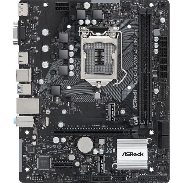 Материнська плата ASRock CML-HDV/M.2 TPM R2.0 (12773715) - фото 1