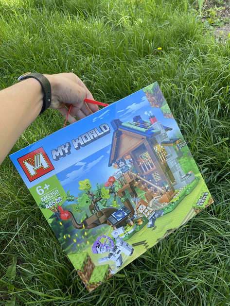 Конструктор Майнкрафт Домик 465 дет. - фото 2 Конструктор Майнкрафт Домик 465 дет. - фото 2