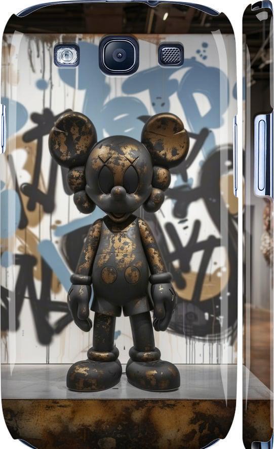 Чехол на Samsung Galaxy S3 Duos I9300i Bronze kaws v2 (6098c-50-42517)