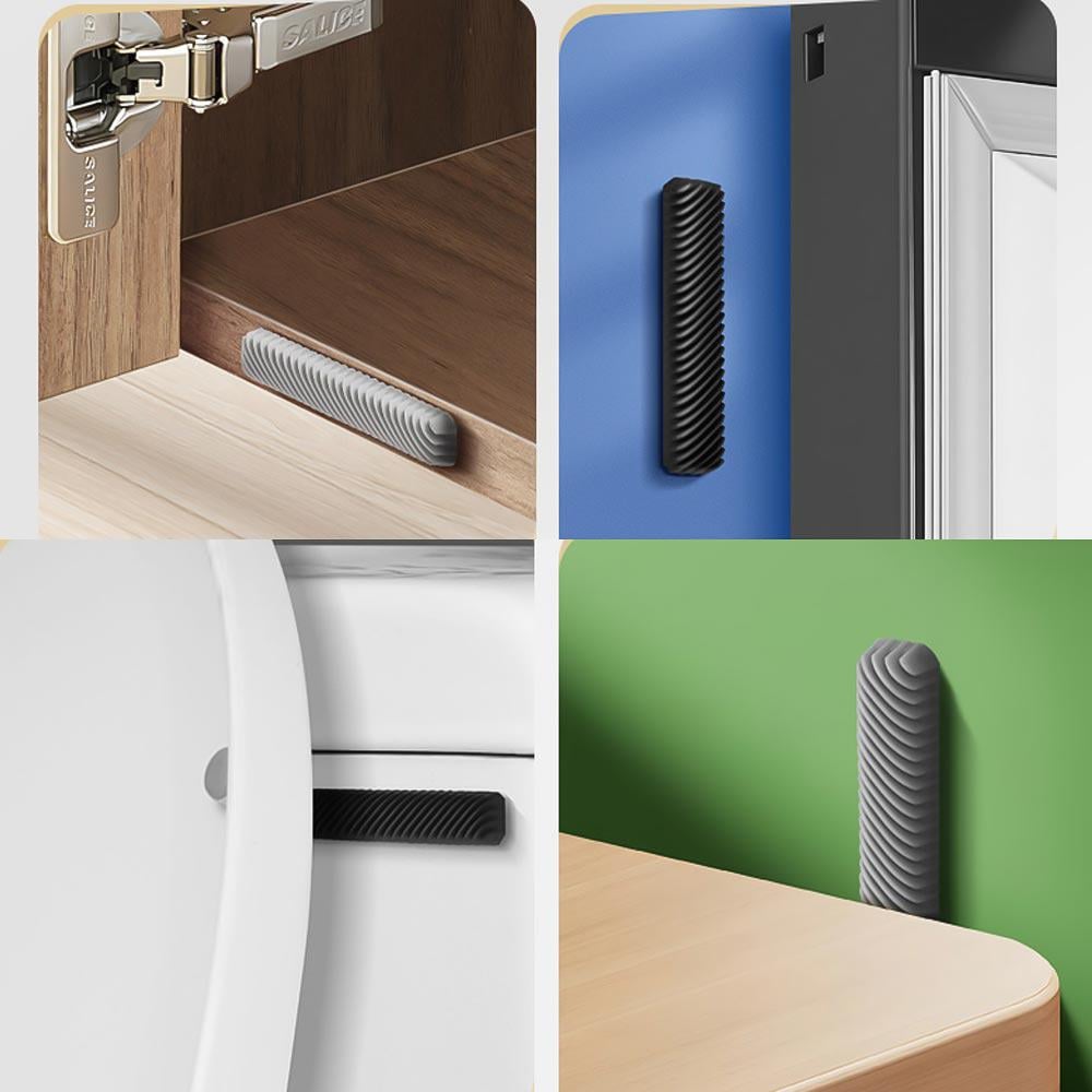 Стоппор для дверей и мебели универсальный самоклеющийся 10,2x50,3 мм Серый (TA0129_1) - фото 2 Стоппор для дверей и мебели универсальный самоклеющийся 10,2x50,3 мм Серый (TA0129_1) - фото 2