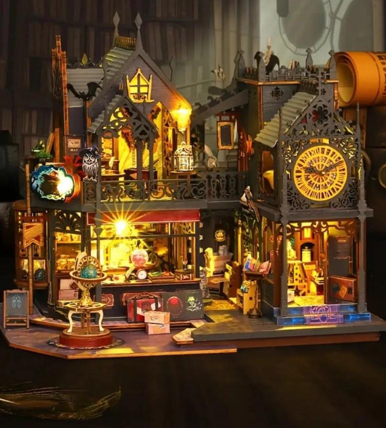 Конструктор-румбокс DIY House Замок чарівника з підсвічуванням 25х20х22 см (2104618650) - фото 13 Конструктор-румбокс DIY House Замок чарівника з підсвічуванням 25х20х22 см (2104618650) - фото 13