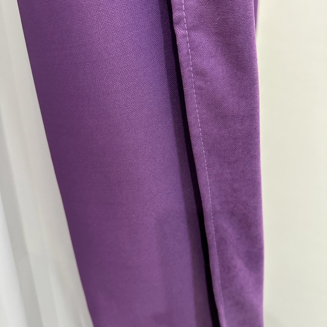 Комплект штор микровелюр 2 шт. 1,5х2,7 м готовые на шторной тесьме 6 см Фиолетовый (petek-V98) - фото 10