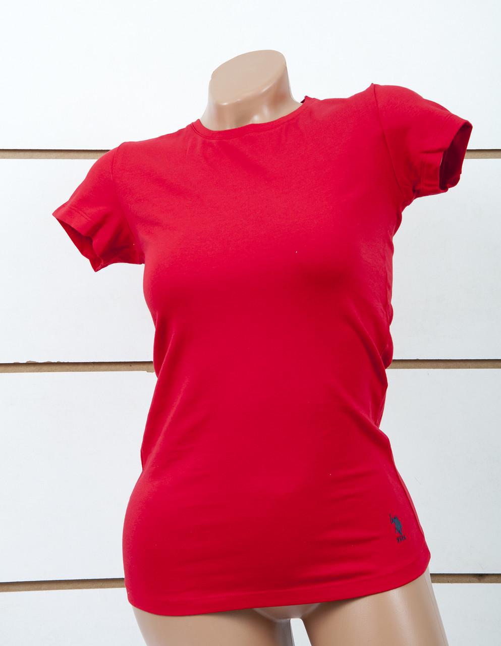 Футболка жіноча U. S. Polo Assn 66002 S Червоний