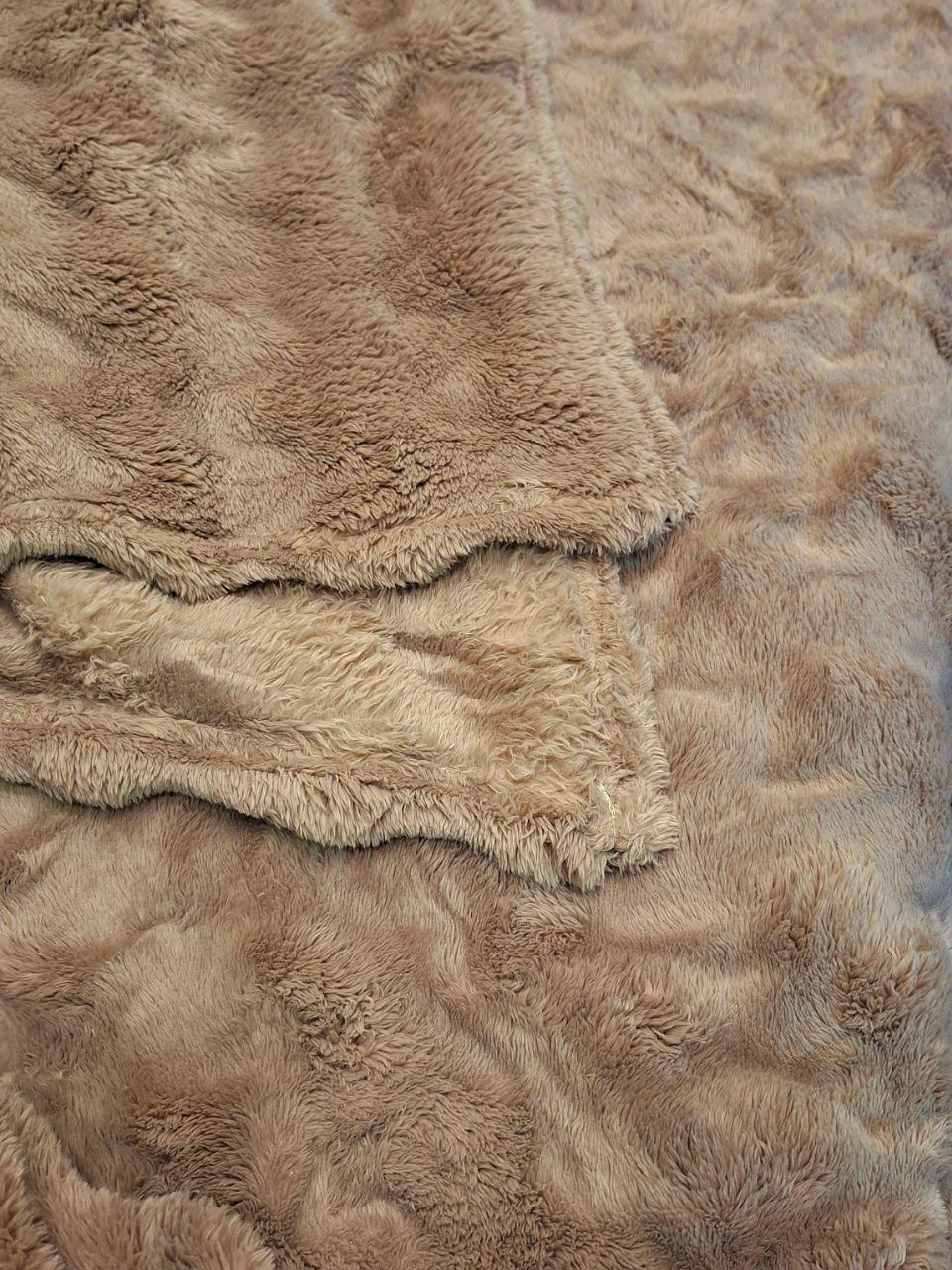 Плед-покрывало флисовый Colorful Home Шторм 200х220 см Коричневый (1241) - фото 6 Плед-покрывало флисовый Colorful Home Шторм 200х220 см Коричневый (1241) - фото 6