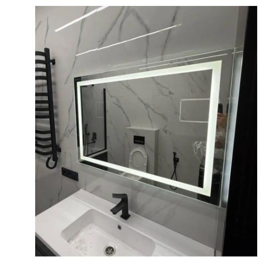 Дзеркало настінне з підсвіткою LED X2 60x80 см (29114799) - фото 3 Дзеркало настінне з підсвіткою LED X2 60x80 см (29114799) - фото 3