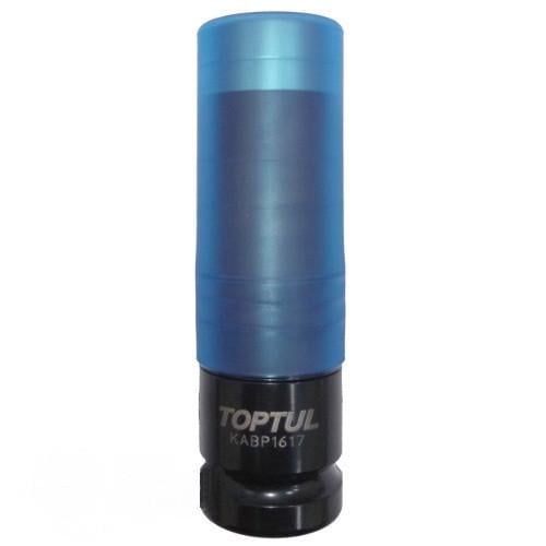 Головка 1/2" для шиномонтажу Toptul Pro-Series KABP1617 ударна довга 17 мм Головка 1/2" для шиномонтажу Toptul Pro-Series KABP1617 ударна довга 17 мм