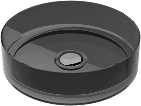 Умывальник Besco Enya 36х10 см Carbon Grey (UME36CGB)