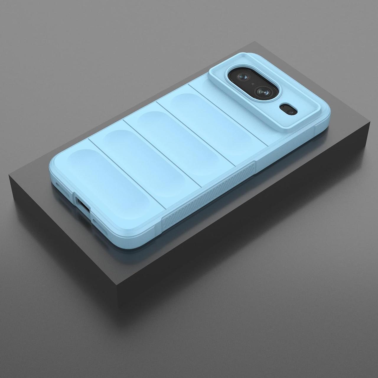 Чехол Ricco Phantom Shield для Google Pixel 8a (светло-голубой) - фото 5