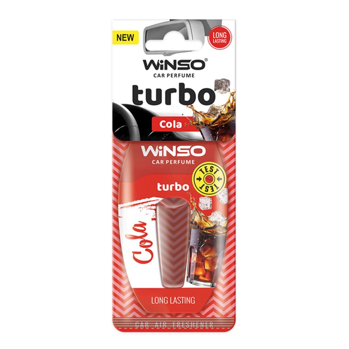 Освежитель воздуха с капсулой Winso Turbo Cola Освежитель воздуха с капсулой Winso Turbo Cola