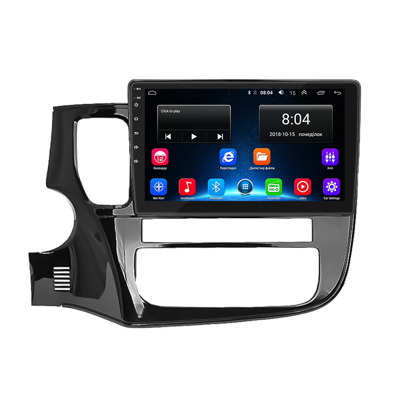 Автомагнитола штатная Lesko Base для Mitsubishi Outlander III рестайлинг 2014-2015 г. Wi-Fi/GPS 2/32 GB 10" (9555-46870)