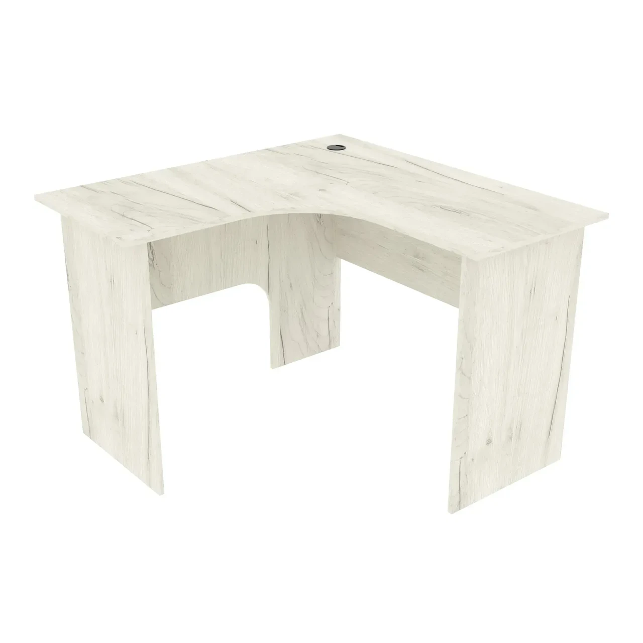 Стол компьютерный угловой Kontinent ОСК-1 110х110х76 см Дуб Крафт Белый (83010323)