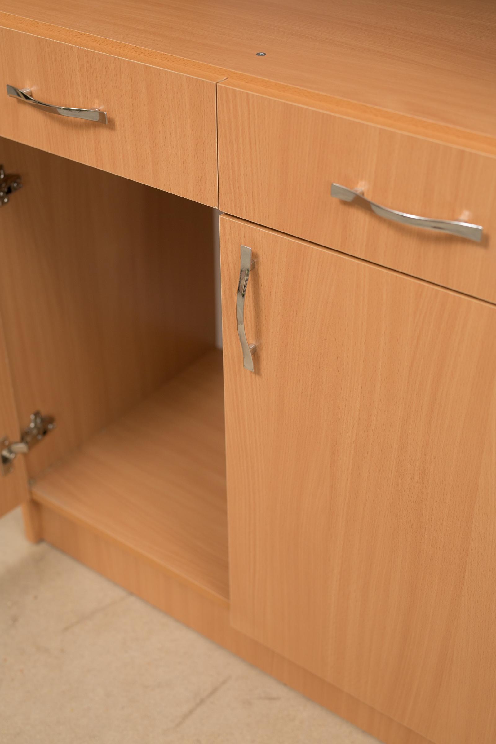 Шафа для документів Goydalka напівзакрита 2-х дверна з 2-ма шухлядами Goydalka з ЛДСП/кромка ПВХ 800х450х1800 мм Бук (42412) - фото 3 Шафа для документів Goydalka напівзакрита 2-х дверна з 2-ма шухлядами Goydalka з ЛДСП/кромка ПВХ 800х450х1800 мм Бук (42412) - фото 3