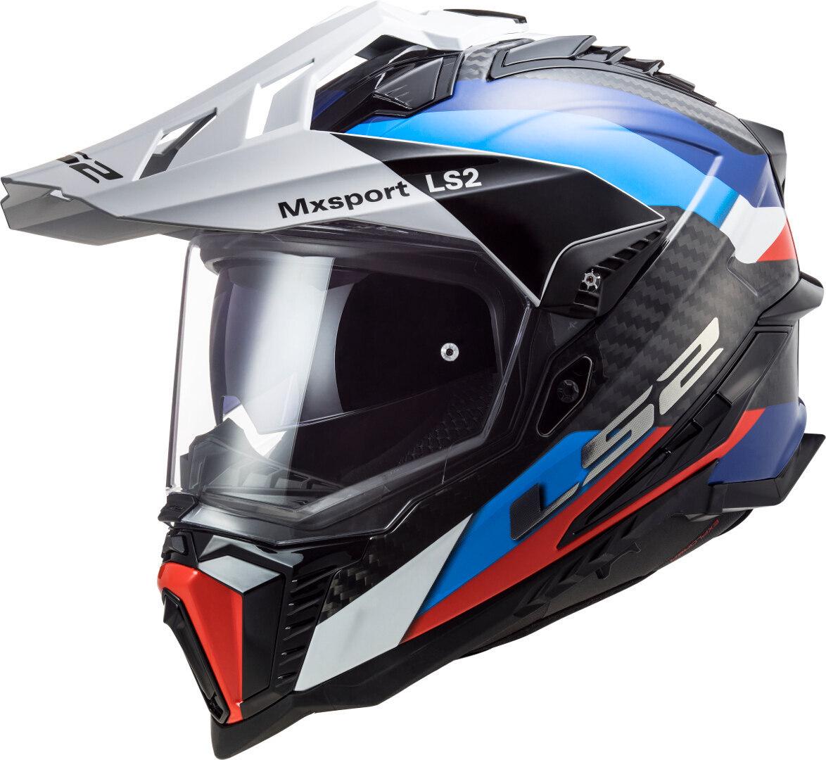 Мотошлем LS2 MX701 C Explorer Frontier L Black/Blue (21646)